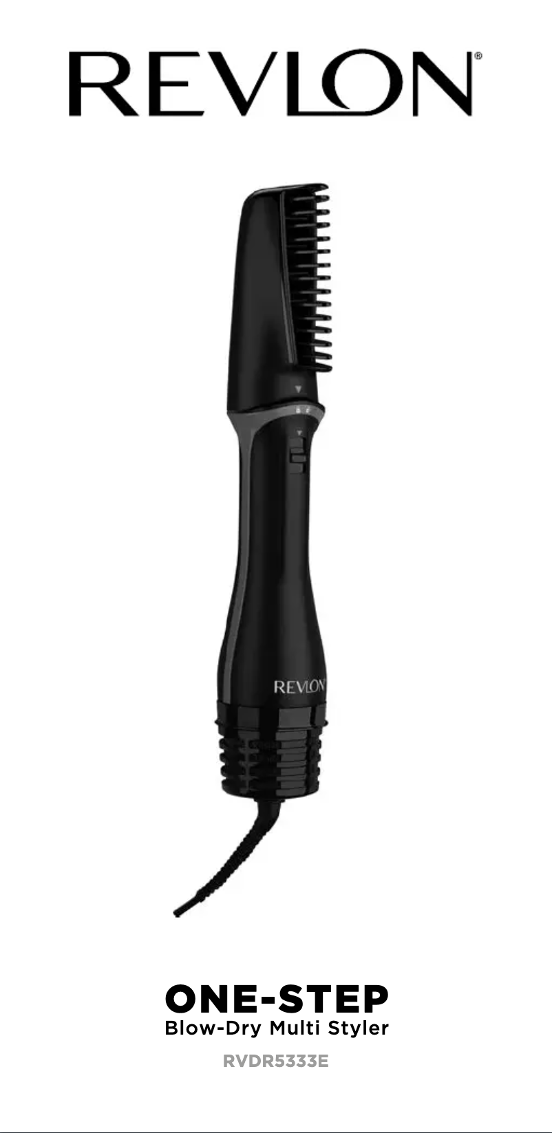 Page 1 de la notice Manuel utilisateur Revlon ONE-STEP RVDR5333E