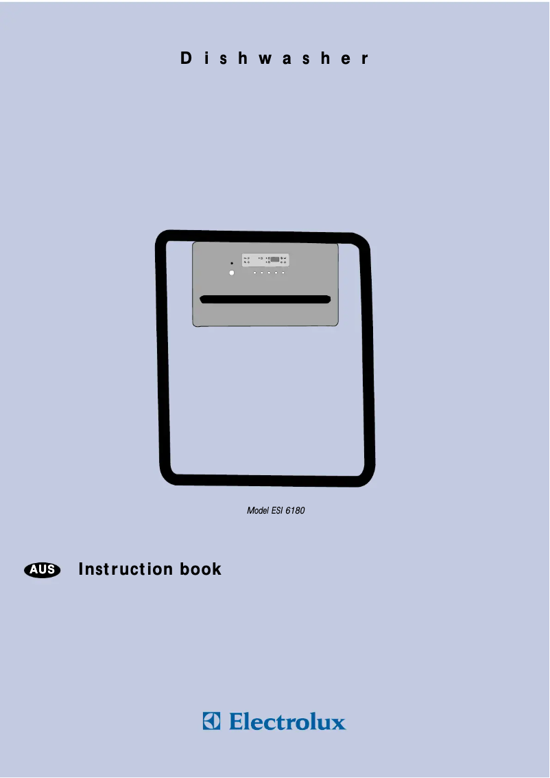 Page 1 de la notice Manuel utilisateur Electrolux ESI6180U