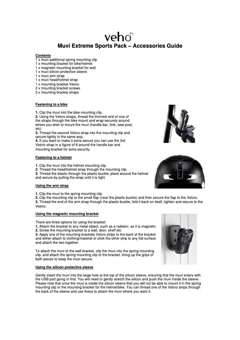 Image de la première page du manuel de l'appareil VCC-A001-ESP