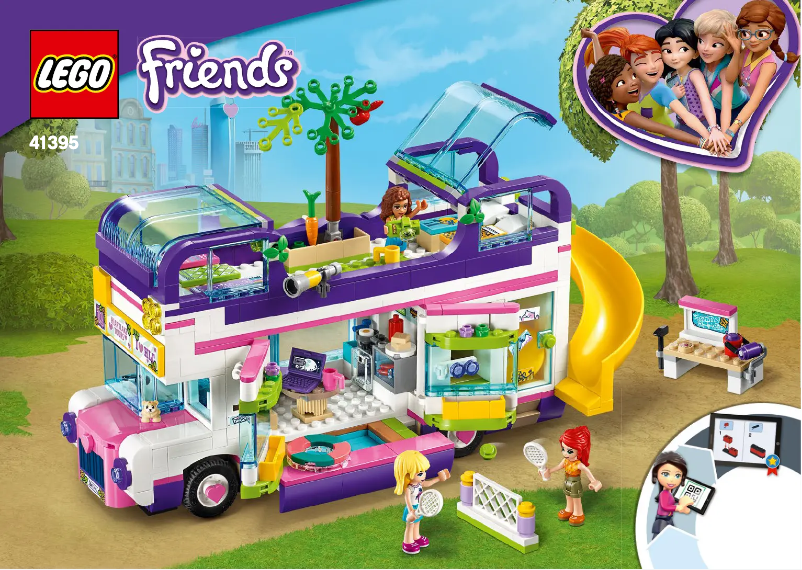 Page 1 de la notice Manuel utilisateur Lego Friends 41395