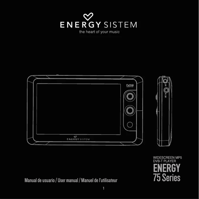 Image de la première page du manuel de l'appareil Energy 7504
