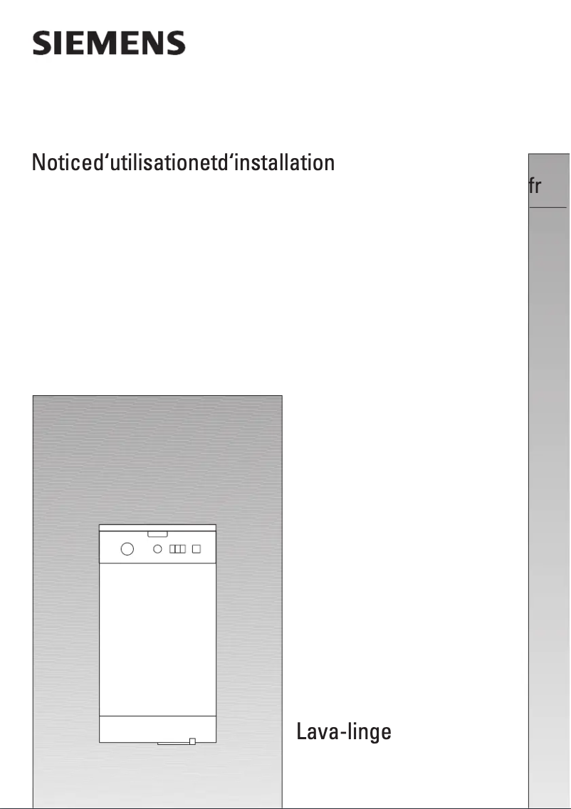 Image de la première page du manuel de l'appareil WXT1000