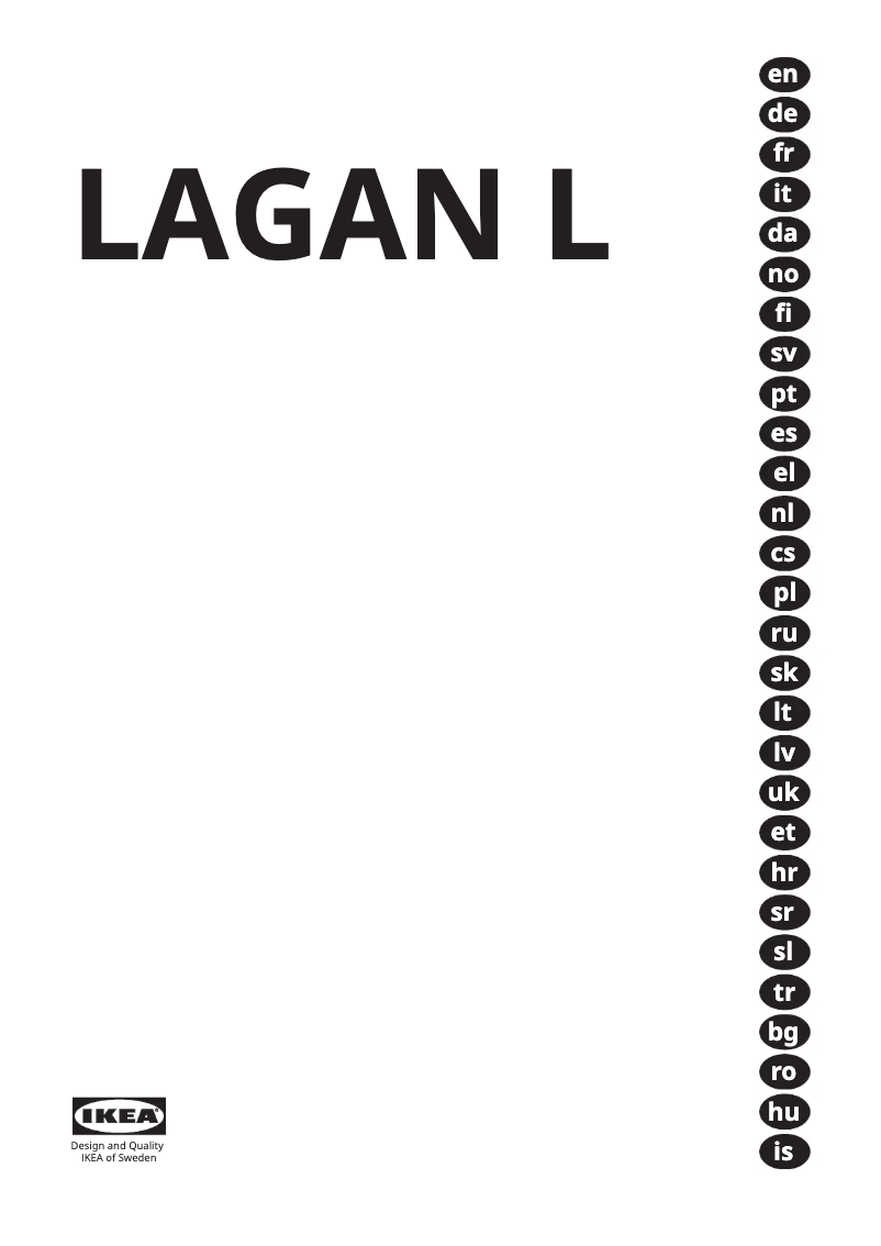 Image de la première page du manuel de l'appareil LAGAN 005.712.93