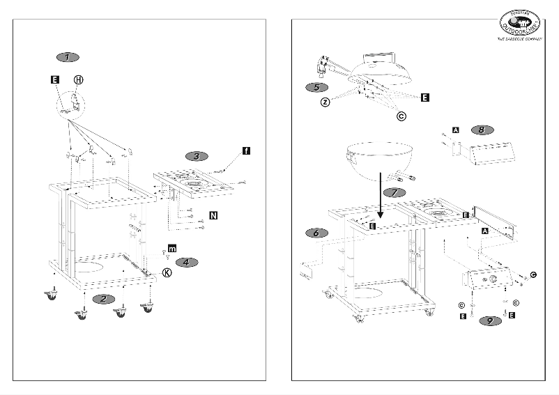 Page 1 de la notice Manuel utilisateur Outdoorchef Paris