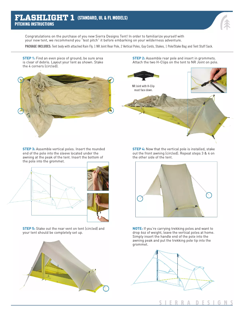 Imagen de la primera página del manual del dispositivo Flashlight 1
