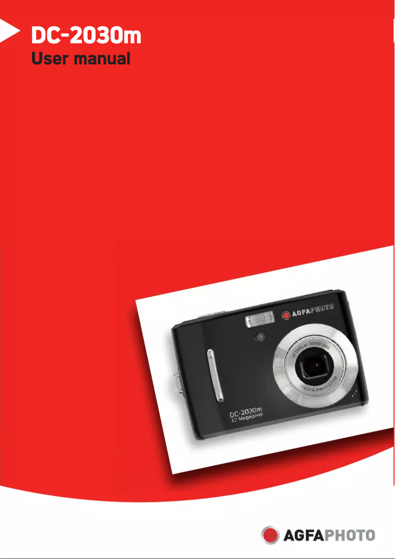 Image de la première page du manuel de l'appareil DC-2030m