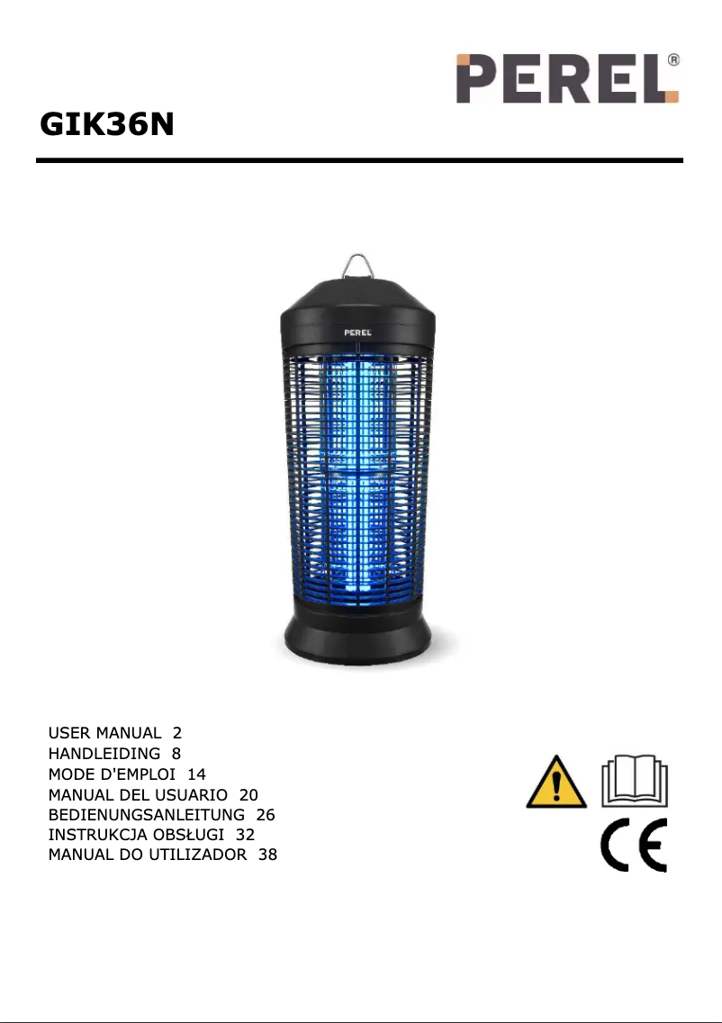 Page 1 de la notice Manuel utilisateur Perel GIK36N