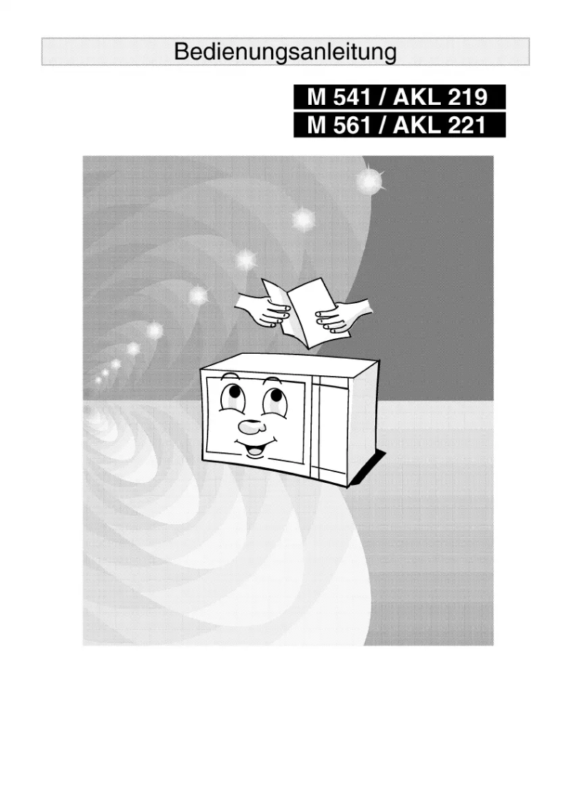 Image de la première page du manuel de l'appareil AKL 219