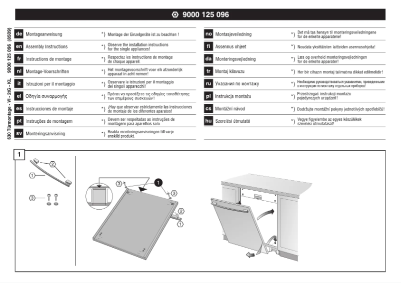 Page 1 de la notice Manuel utilisateur Siemens SZ72045