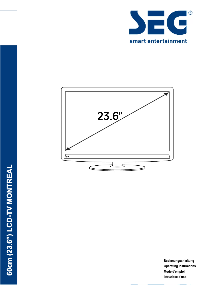 Image de la première page du manuel de l'appareil Montreal