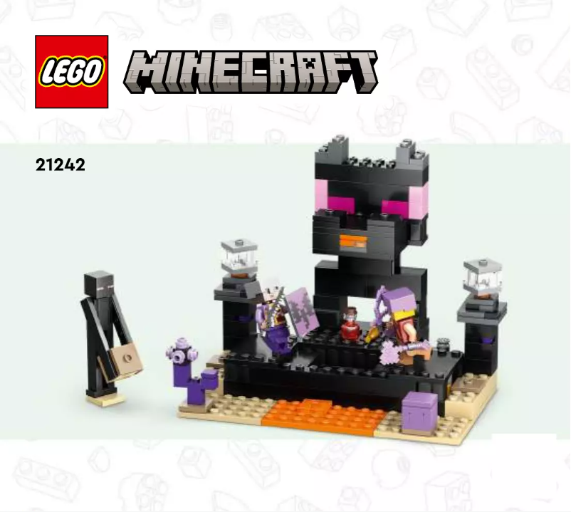 Image de la première page du manuel de l'appareil Minecraft 21242