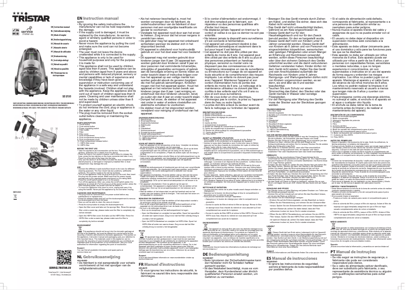 Image de la première page du manuel de l'appareil SZ-2135