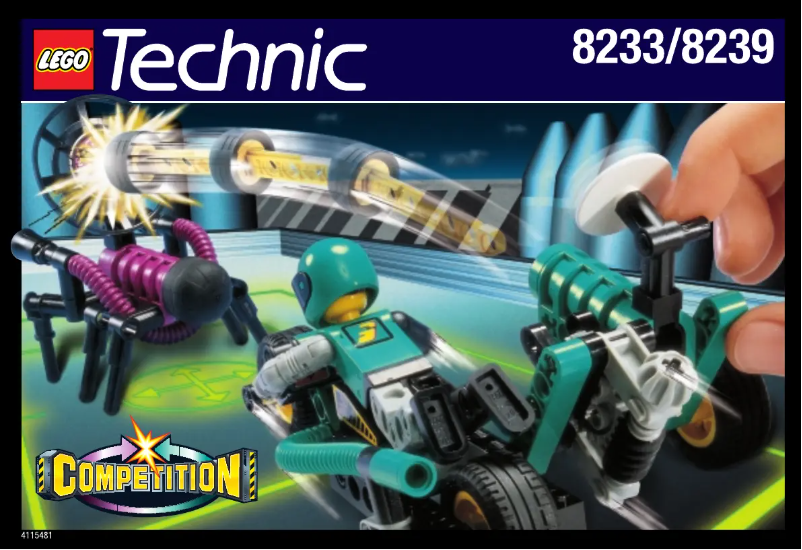Page n°1 - Manuel utilisateur Lego COMPETITION MODEL (POWER ITEM)