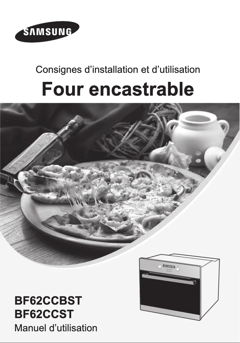 Image de la première page du manuel de l'appareil BF62CCST