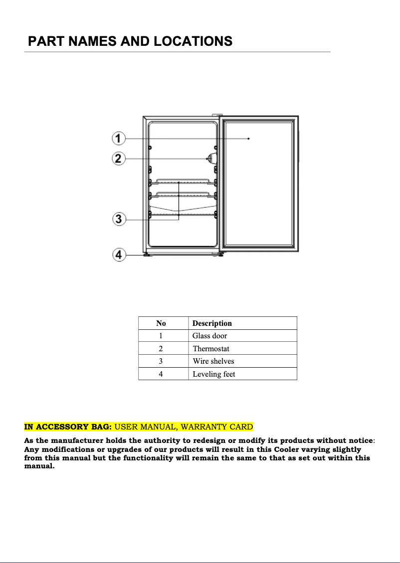 Imagen de la primera página del manual del dispositivo CBC094BG