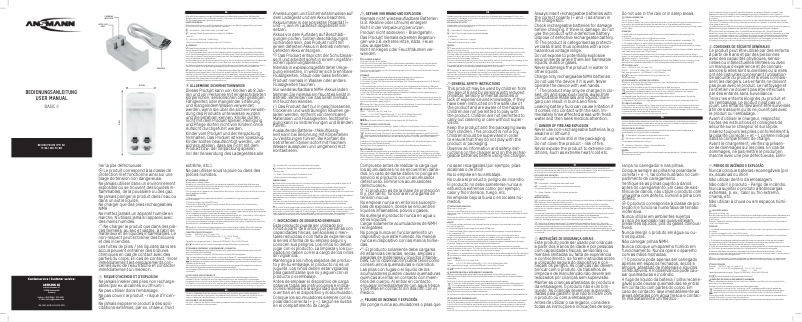 Page 1 de la notice Manuel utilisateur Ansmann Basic II