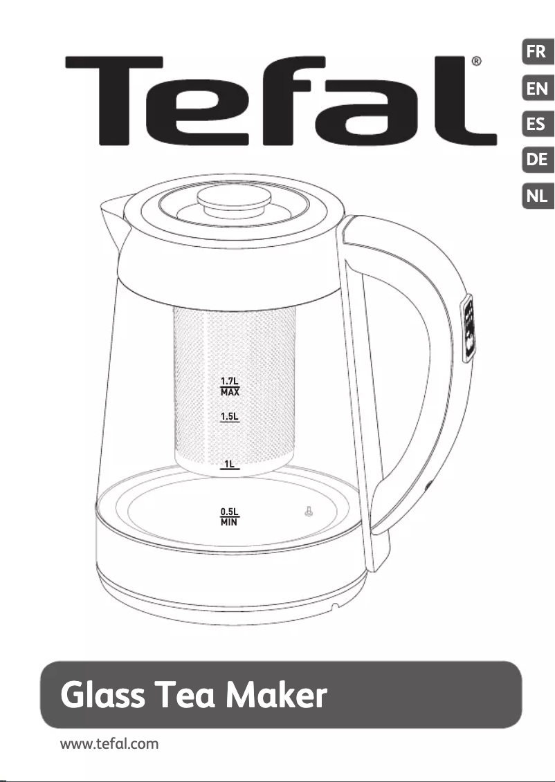 Page 1 de la notice Manuel utilisateur Tefal BJ750D10