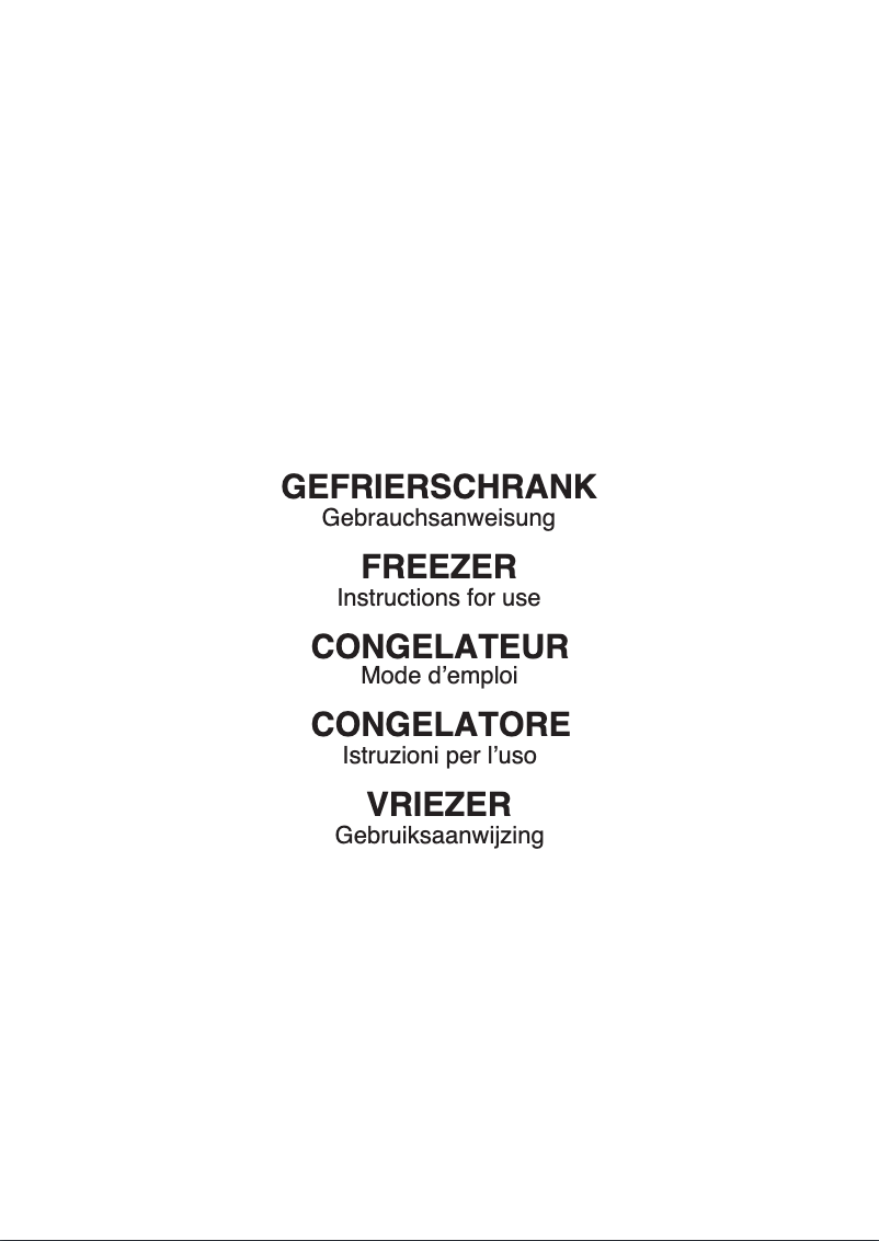 Page 1 de la notice Manuel utilisateur Bauknecht GK 1895 A2+