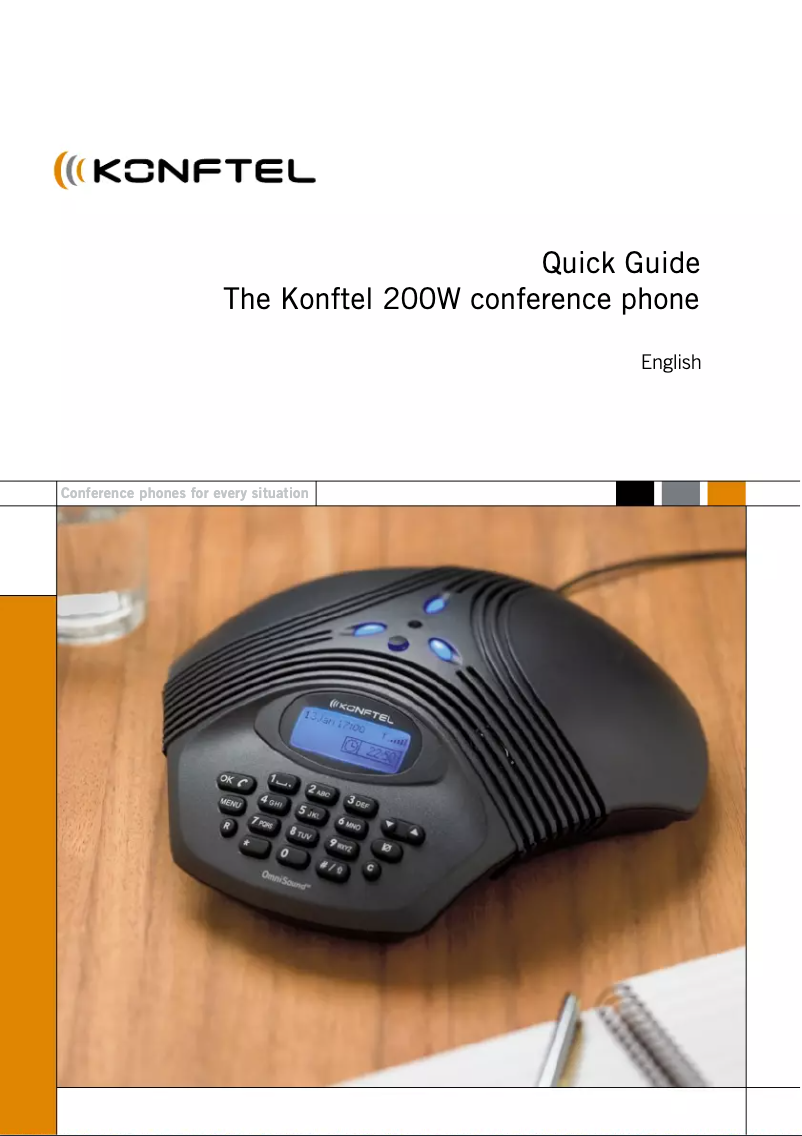 Image de la première page du manuel de l'appareil 200W