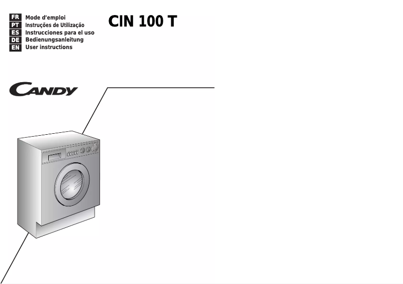 Image de la première page du manuel de l'appareil Cin 100 T