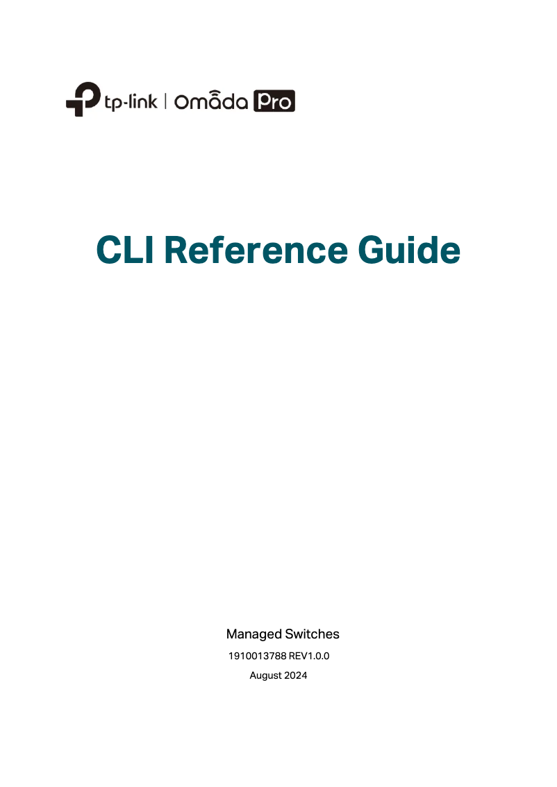 Page 1 de la notice Manuel utilisateur TP-Link Omada Pro S4500-16GP