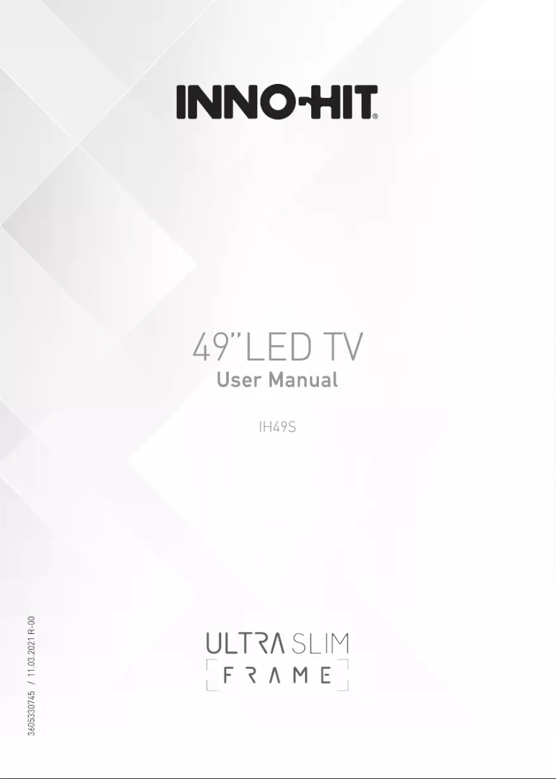 Page n°1 - Manuel utilisateur Inno-Hit IH49S