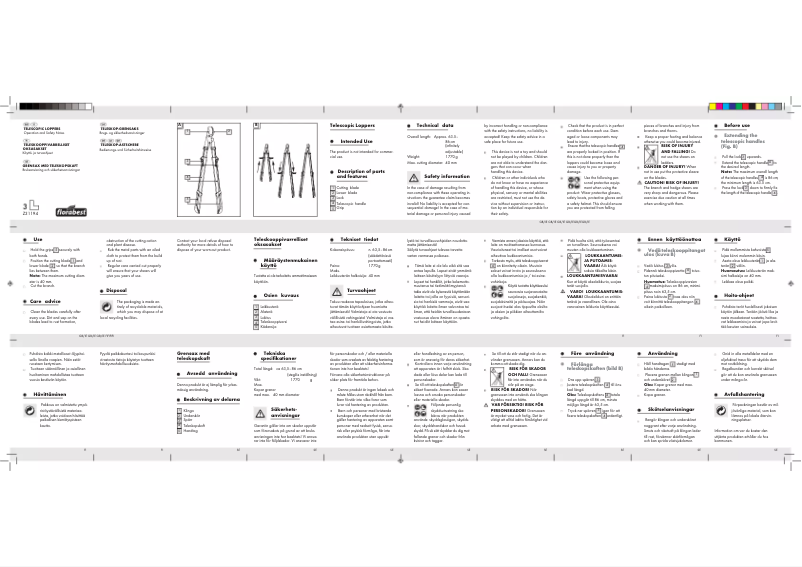 Página 1 del manual Manual de usuario Florabest Z31194