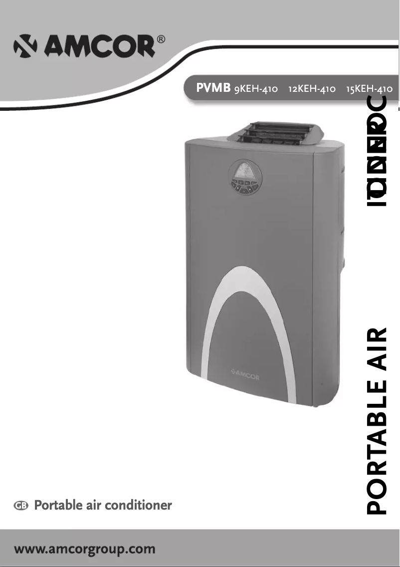 Page 1 de la notice Manuel utilisateur Amcor PVMB 15KEH-410