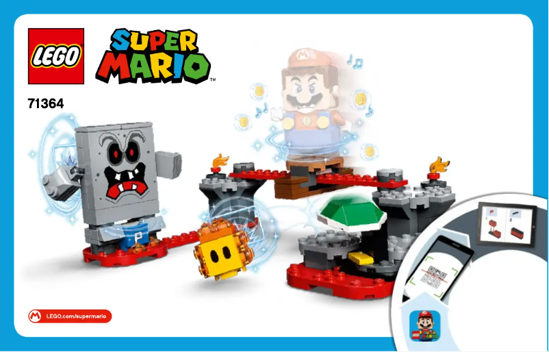 Page 1 de la notice Manuel utilisateur Lego Super Mario 71364