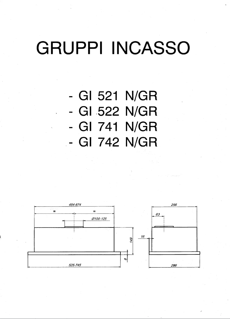 Page n°1 - Manuel utilisateur Rex GI521N
