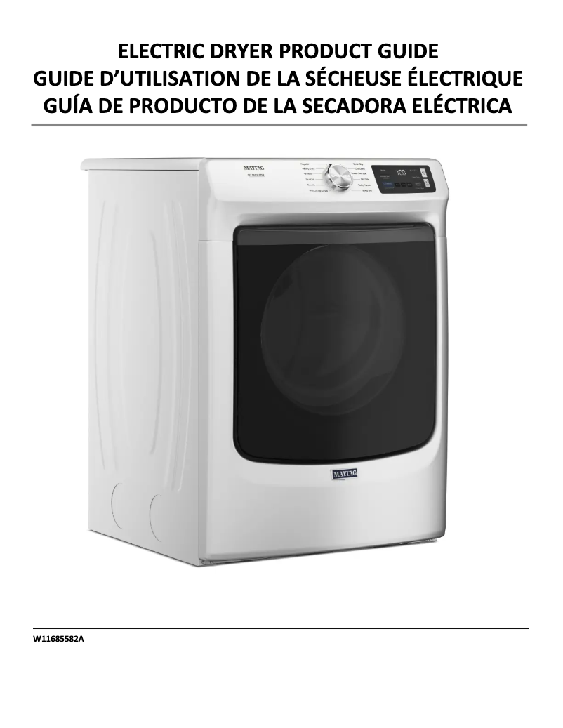 Image de la première page du manuel de l'appareil MED7020RW