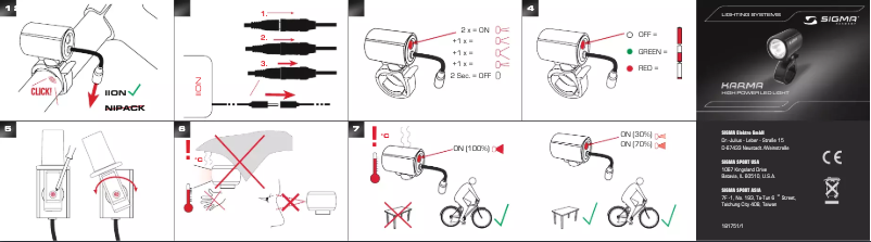 Image de la première page du manuel de l'appareil Karma Pro