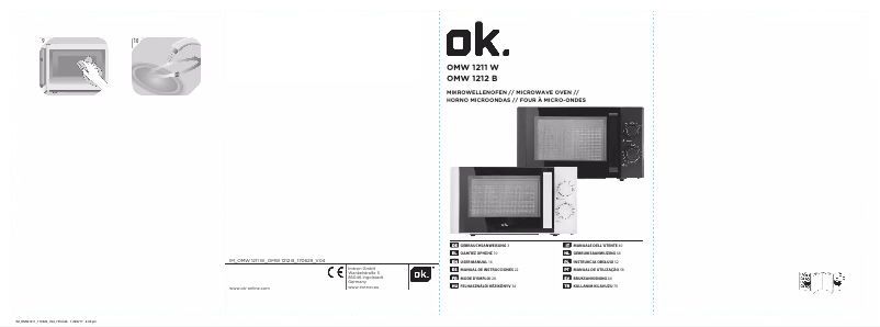 Page 1 de la notice Manuel utilisateur OK OMW 1212 B