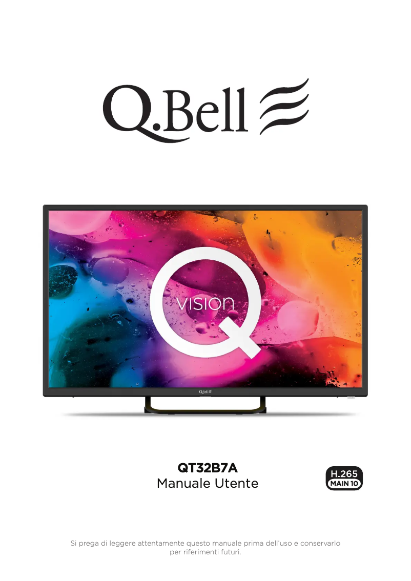 Page n°1 - Manuel utilisateur QBell Technology QT32B7A