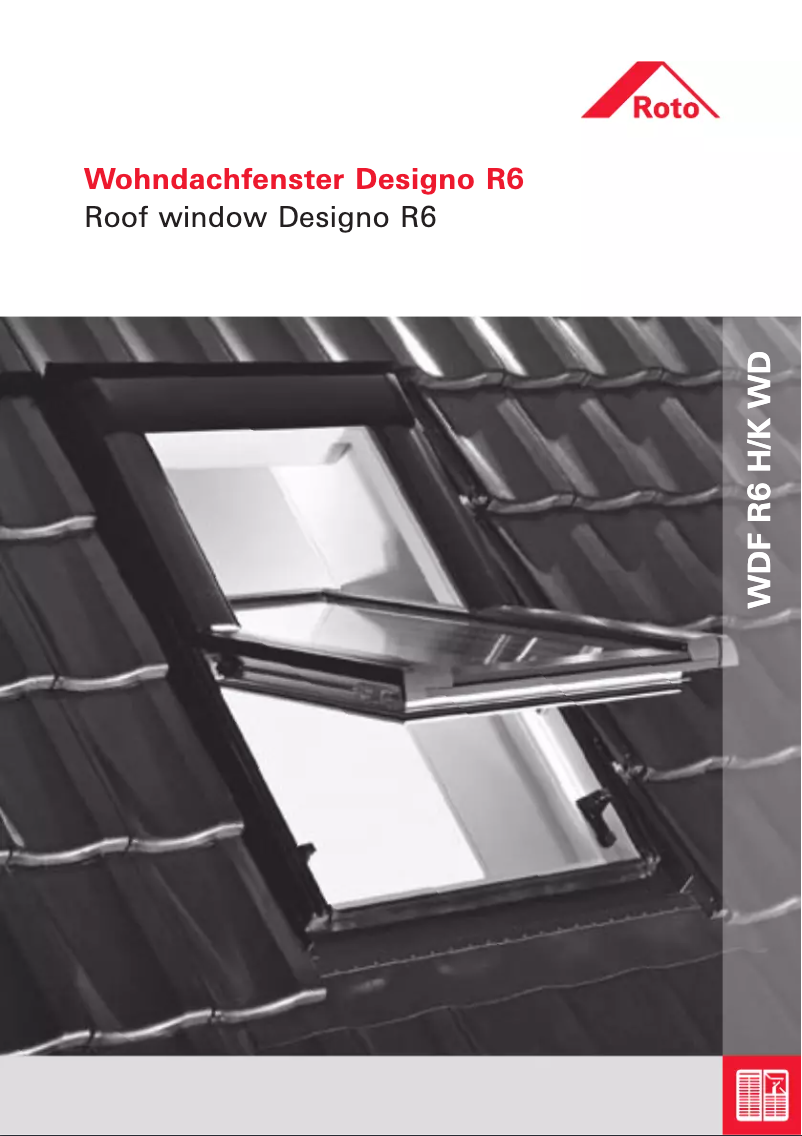 Page n°1 - Manuel utilisateur Roto Designo WDF R6 H/K WD