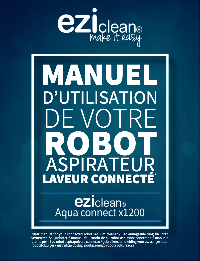 Image de la première page du manuel de l'appareil Aqua connect x1200