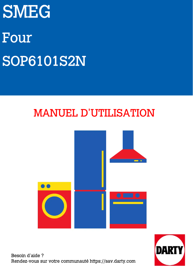 Page n°1 - Manuel utilisateur Smeg SOP6101S2N