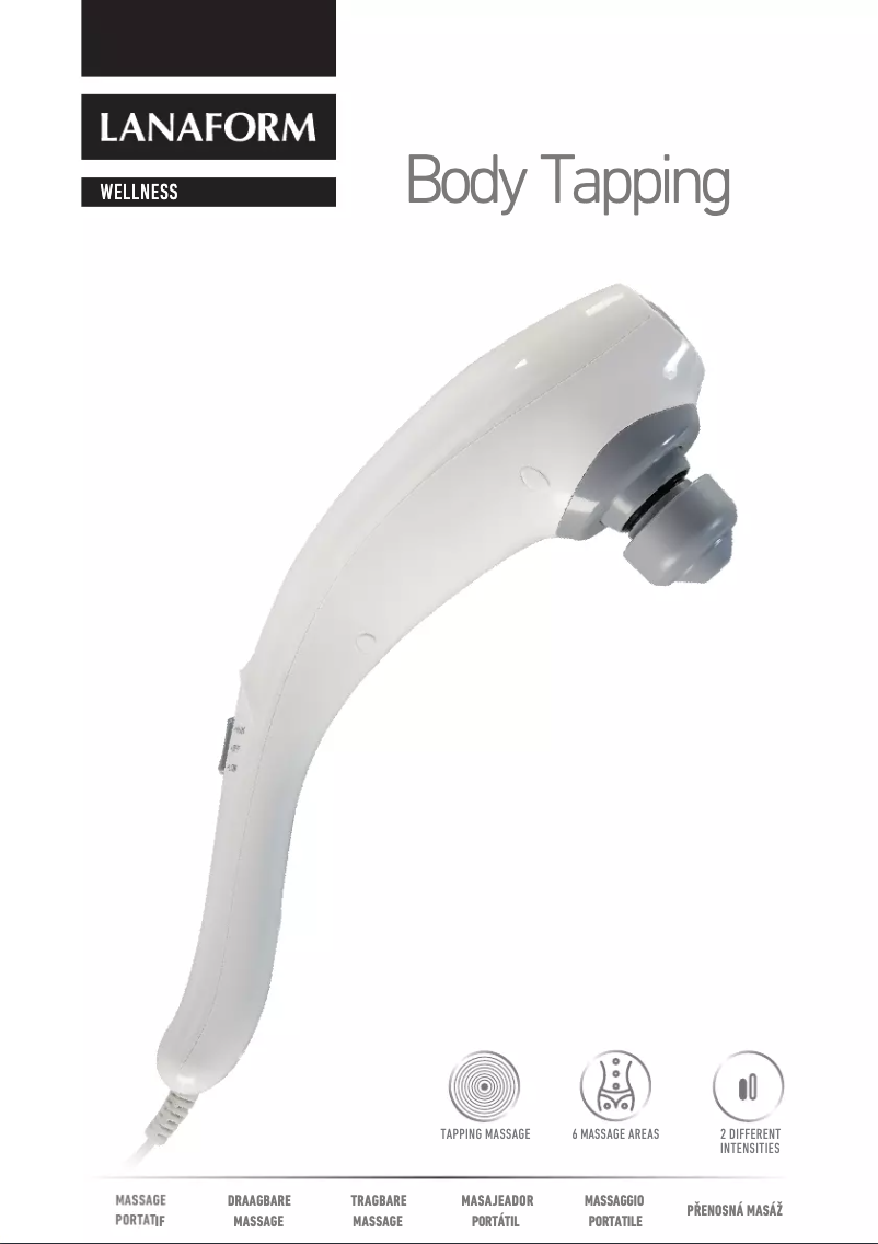 Page n°1 - Manuel utilisateur Lanaform Body Tapping