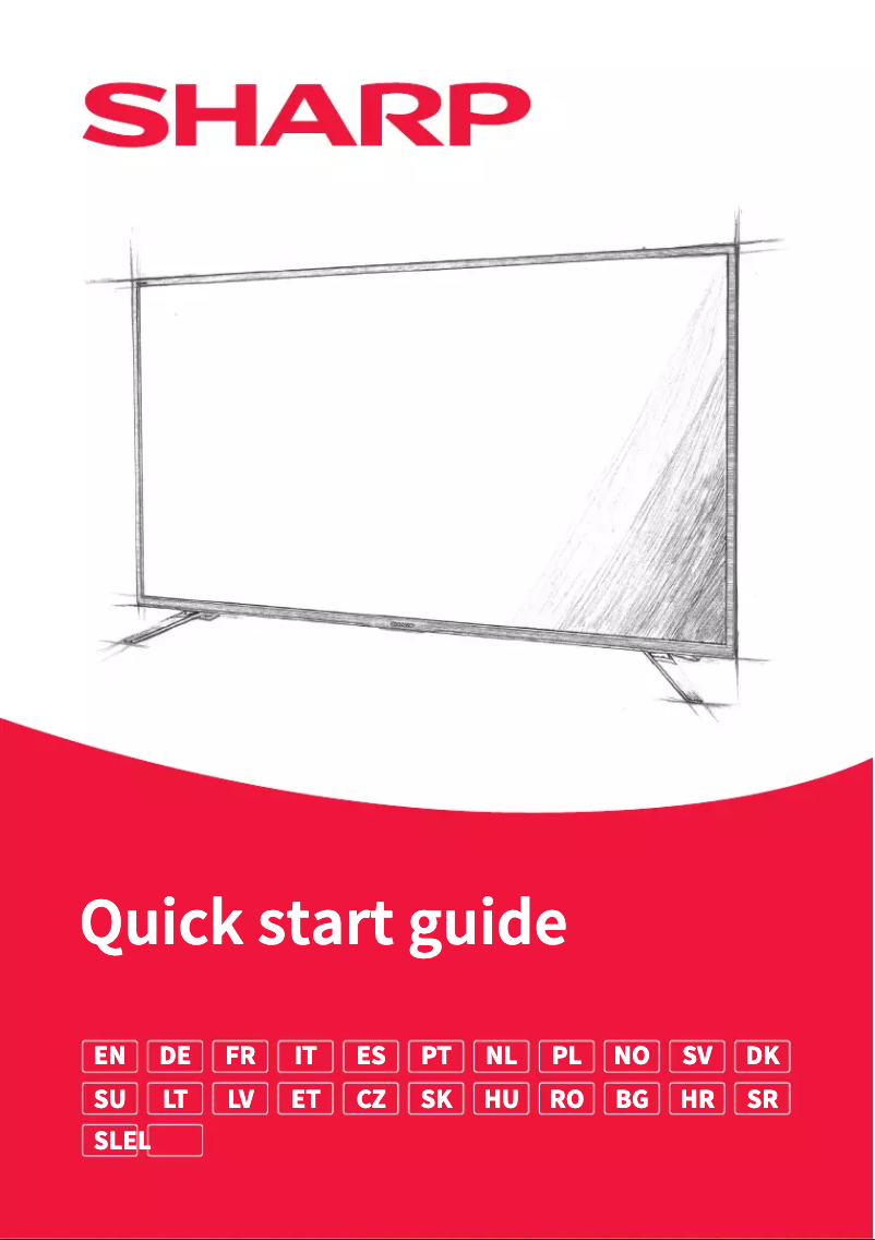 Page n°1 - Manuel utilisateur Sharp 65BJ3E