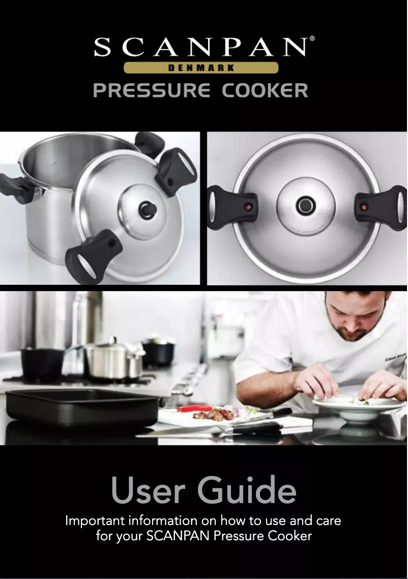 Imagen de la primera página del manual del dispositivo Pressure Cooker
