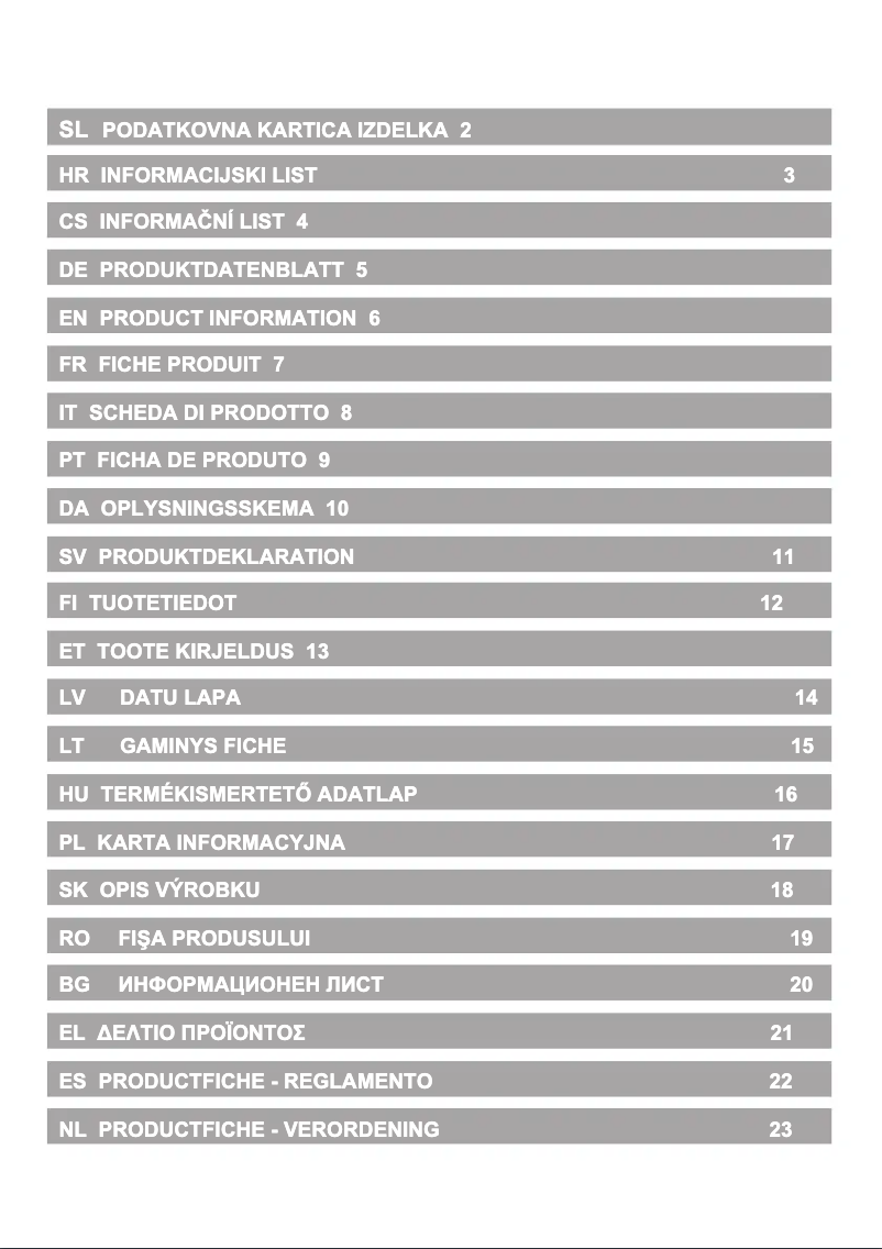 Page n°1 - Mode d'emploi Gorenje EC321BCSC