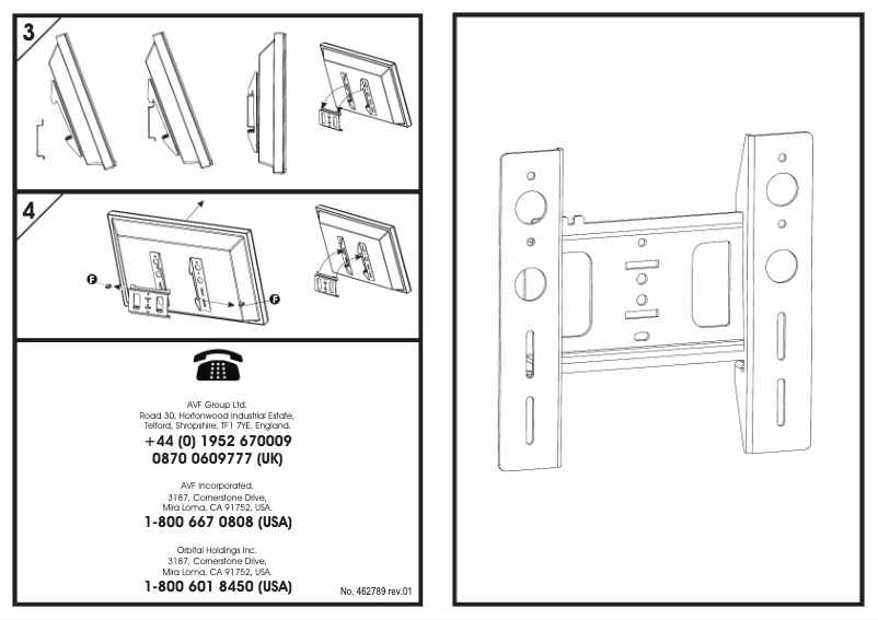 Page 1 de la notice Manuel utilisateur AVF EL200B-A