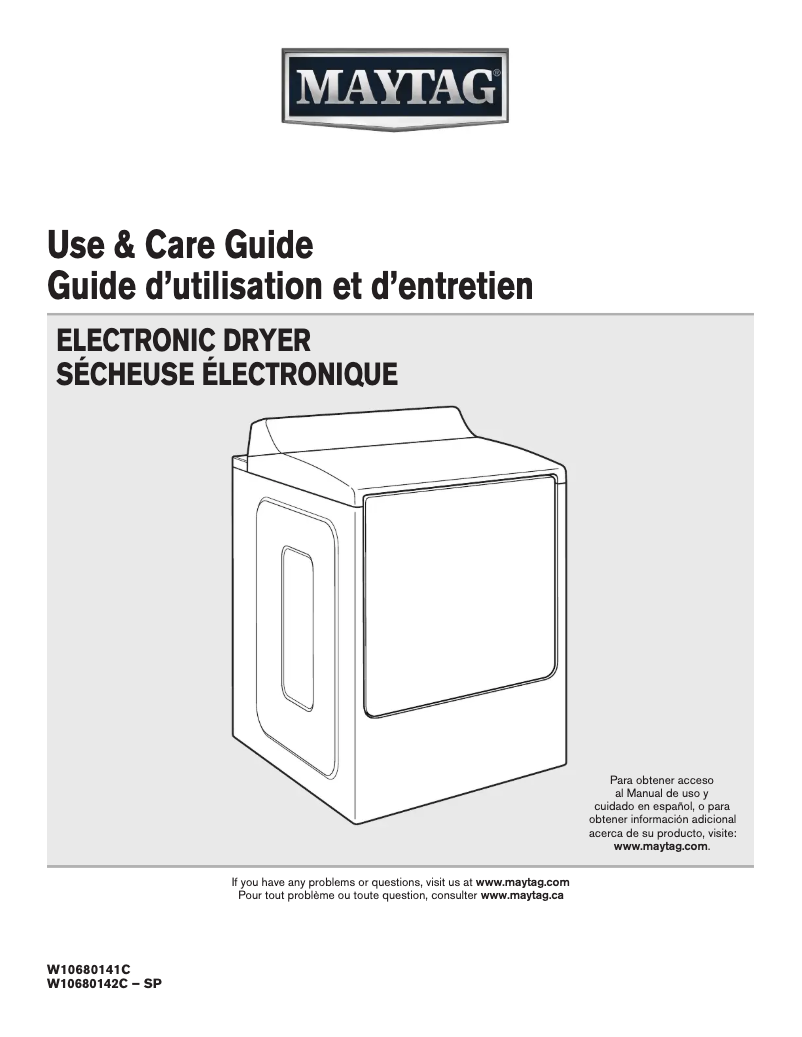 Image de la première page du manuel de l'appareil MGDB855DC