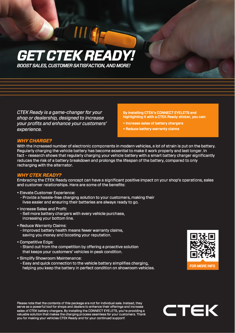 Image de la première page du manuel de l'appareil READY POWERSPORT