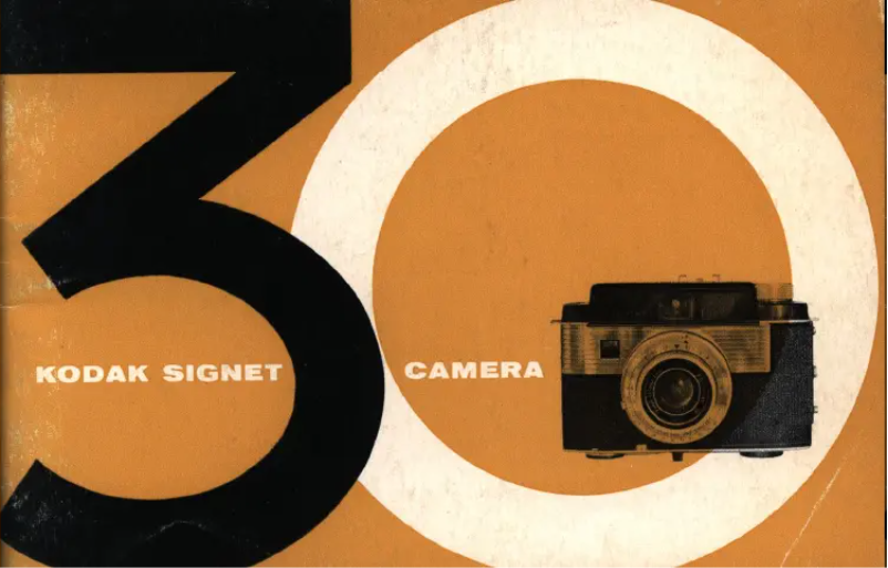 Page 1 de la notice Manuel utilisateur Kodak Signet 30