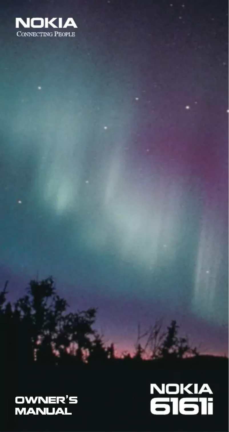 Image de la première page du manuel de l'appareil 6161i