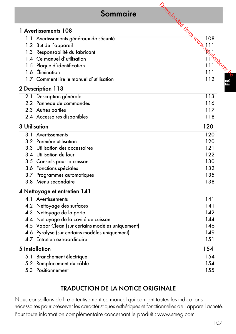Imagen de la primera página del manual del dispositivo SF6102TVN