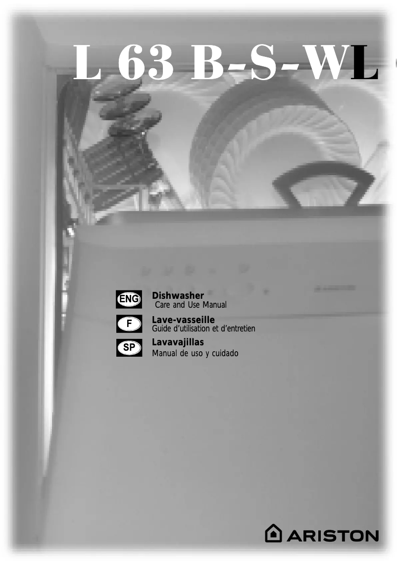 Page 1 of the manual User Manual Ariston Thermo L 63 S NA