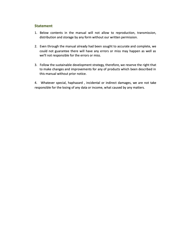 Page 1 de la notice Manuel utilisateur Ricatech RC-1600