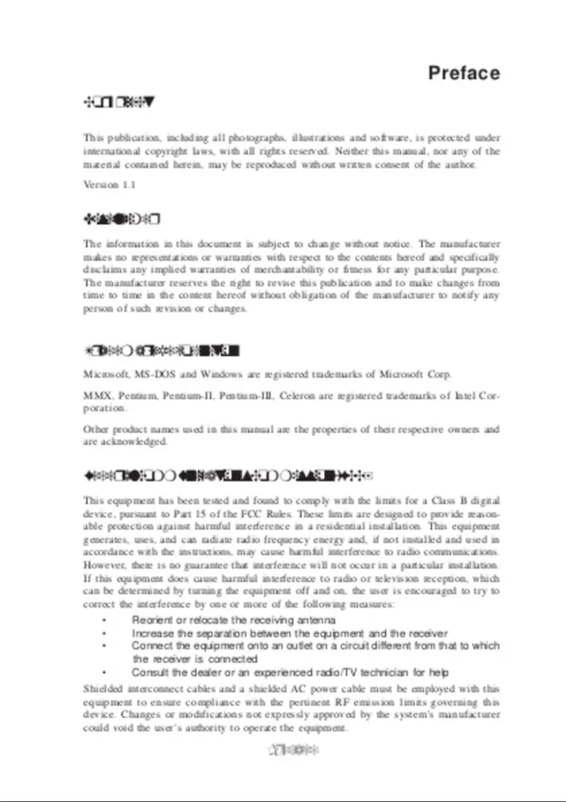 Page n°1 - Manuel utilisateur ECS 915-M5GL